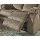 Burkner - Mocha - Power Rocker Recliner-Washburn's Home Furnishings