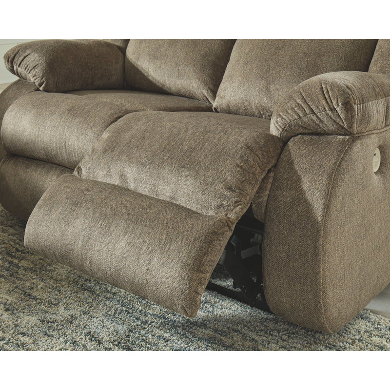 Burkner - Mocha - Power Rocker Recliner-Washburn's Home Furnishings