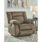 Burkner - Mocha - Power Rocker Recliner-Washburn's Home Furnishings