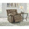 Burkner - Mocha - Power Rocker Recliner-Washburn's Home Furnishings