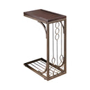 C-shape Accent Table - Brown-Washburn's Home Furnishings