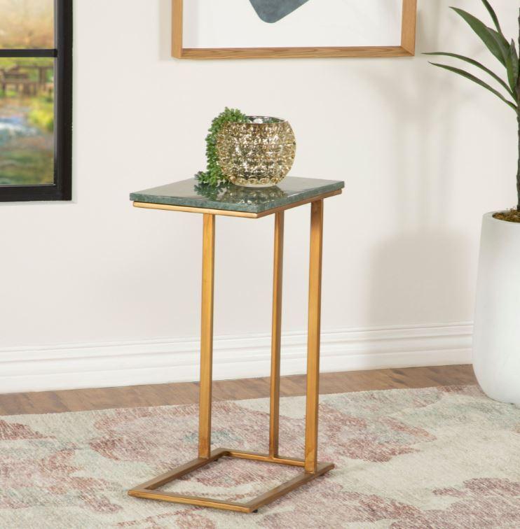 C-shape Accent Table - Green-Washburn's Home Furnishings