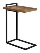 C-shape Snack Table - Light Brown-Washburn's Home Furnishings