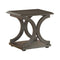 C-shaped Base End Table - Brown-Washburn's Home Furnishings