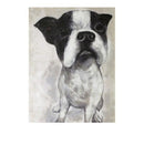 CANVAS PRINT BOSTON TERRIER-Washburn's Home Furnishings