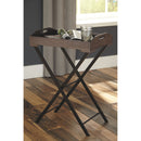 Cadocridge - Gray/Black - Accent Table-Washburn's Home Furnishings