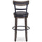 Caitbrook - Gray - Tall Uph Swivel Barstool(1/cn)-Washburn's Home Furnishings