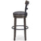 Caitbrook - Gray - Tall Uph Swivel Barstool(1/cn)-Washburn's Home Furnishings