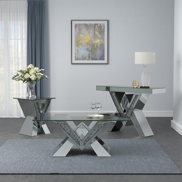 Caldwell - End Table - Pearl Silver-Washburn's Home Furnishings