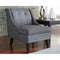 Calion - Gunmetal - Accent Chair-Washburn's Home Furnishings