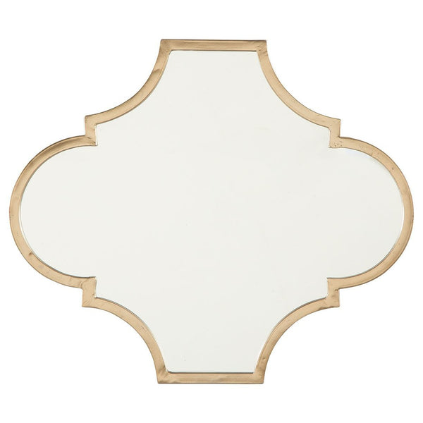 Callie - Gold Finish - Accent Mirror-Washburn's Home Furnishings