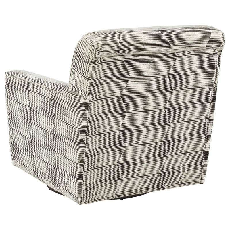 Callisburg - Granite - Swivel Glider Accent Chair-Washburn's Home Furnishings