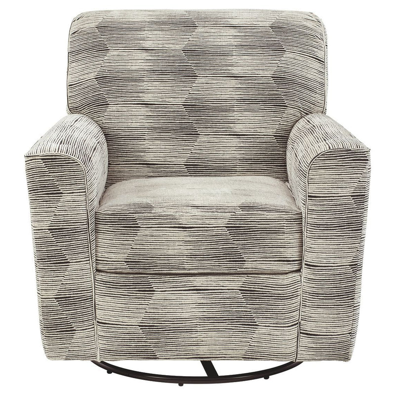 Callisburg - Granite - Swivel Glider Accent Chair-Washburn's Home Furnishings