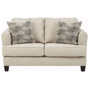 Callisburg - Linen - Loveseat-Washburn's Home Furnishings