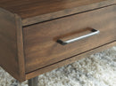 Calmoni - Brown - Rectangular Cocktail Table-Washburn's Home Furnishings