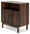 Calverson - Mocha - Accent Cabinet-Washburn's Home Furnishings