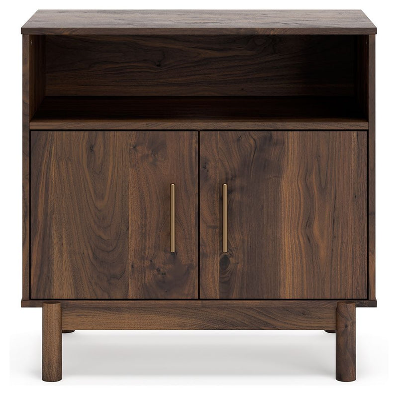 Calverson - Mocha - Accent Cabinet-Washburn's Home Furnishings