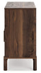 Calverson - Mocha - Accent Cabinet-Washburn's Home Furnishings