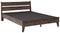 Calverson - Mocha - Full Panel Platform Bed-Washburn's Home Furnishings