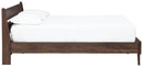 Calverson - Mocha - Full Panel Platform Bed-Washburn's Home Furnishings