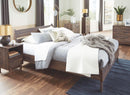 Calverson - Mocha - Full Panel Platform Bed-Washburn's Home Furnishings