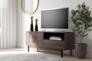 Calverson - Mocha - Medium Tv Stand - Small-Washburn's Home Furnishings