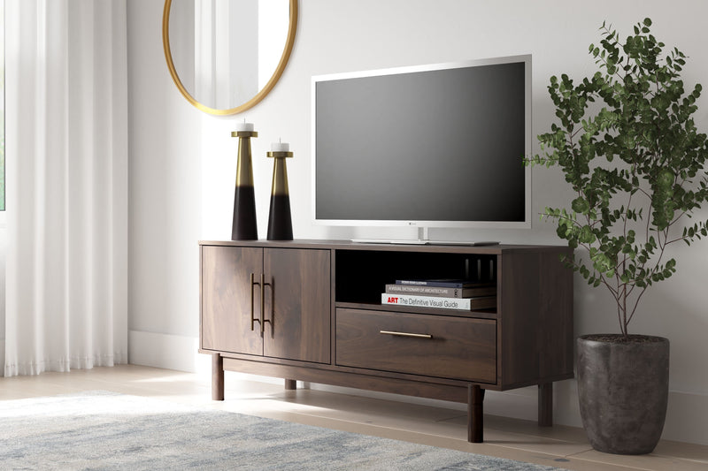 Calverson - Mocha - Medium Tv Stand - Small-Washburn's Home Furnishings