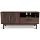 Calverson - Mocha - Medium Tv Stand - Small-Washburn's Home Furnishings