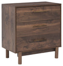 Calverson - Mocha - Three Drawer Chest-Washburn's Home Furnishings