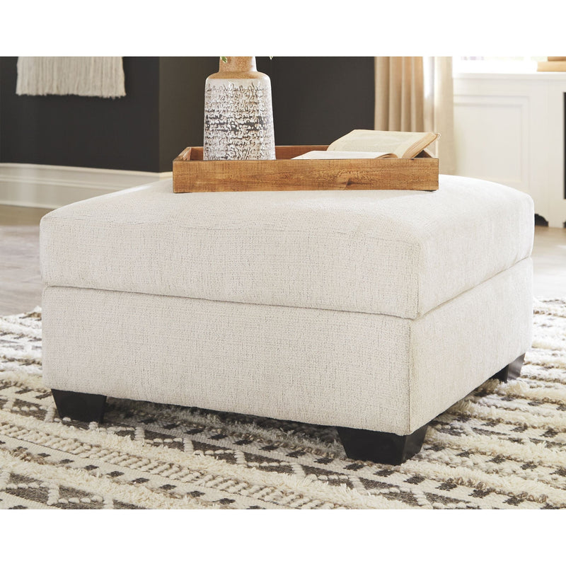 Cambri - Snow - Ottoman With Storage-Washburn's Home Furnishings