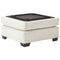 Cambri - Snow - Ottoman With Storage-Washburn's Home Furnishings