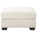 Cambri - Snow - Ottoman With Storage-Washburn's Home Furnishings