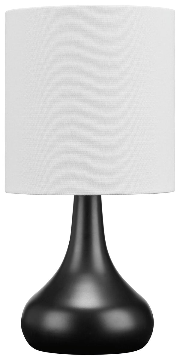 Camdale - Black - Metal Table Lamp (1/cn)-Washburn's Home Furnishings