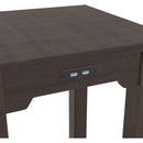 Camiburg - Warm Brown - Chair Side End Table-Washburn's Home Furnishings