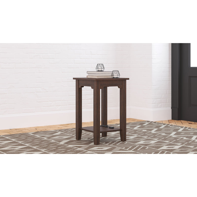 Camiburg - Warm Brown - Chair Side End Table-Washburn's Home Furnishings