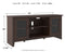 Camiburg - Warm Brown - Lg Tv Stand W/fireplace Option-Washburn's Home Furnishings