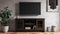 Camiburg - Warm Brown - Lg Tv Stand W/fireplace Option-Washburn's Home Furnishings