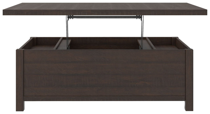 Camiburg - Warm Brown - Lift Top Cocktail Table-Washburn's Home Furnishings