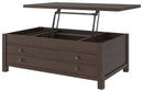 Camiburg - Warm Brown - Lift Top Cocktail Table-Washburn's Home Furnishings