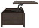 Camiburg - Warm Brown - Lift Top Cocktail Table-Washburn's Home Furnishings