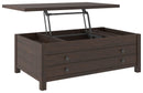 Camiburg - Warm Brown - Lift Top Cocktail Table-Washburn's Home Furnishings