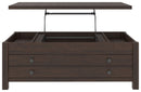 Camiburg - Warm Brown - Lift Top Cocktail Table-Washburn's Home Furnishings