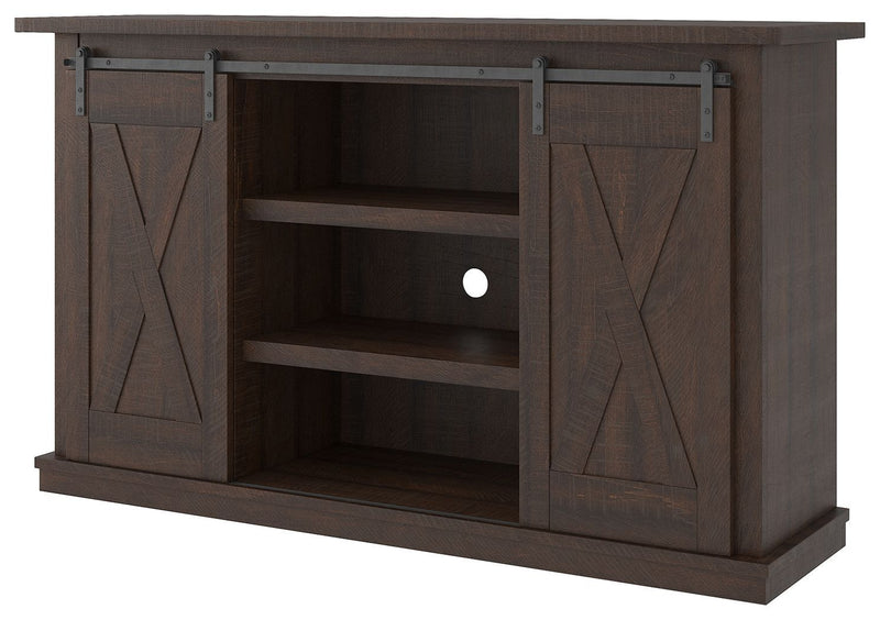 Camiburg - Warm Brown - Medium Tv Stand-Washburn's Home Furnishings