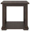 Camiburg - Warm Brown - Square End Table-Washburn's Home Furnishings