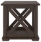 Camiburg - Warm Brown - Square End Table-Washburn's Home Furnishings