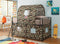 Camouflage - Tent Loft Bed With Ladder - Brown-Washburn's Home Furnishings