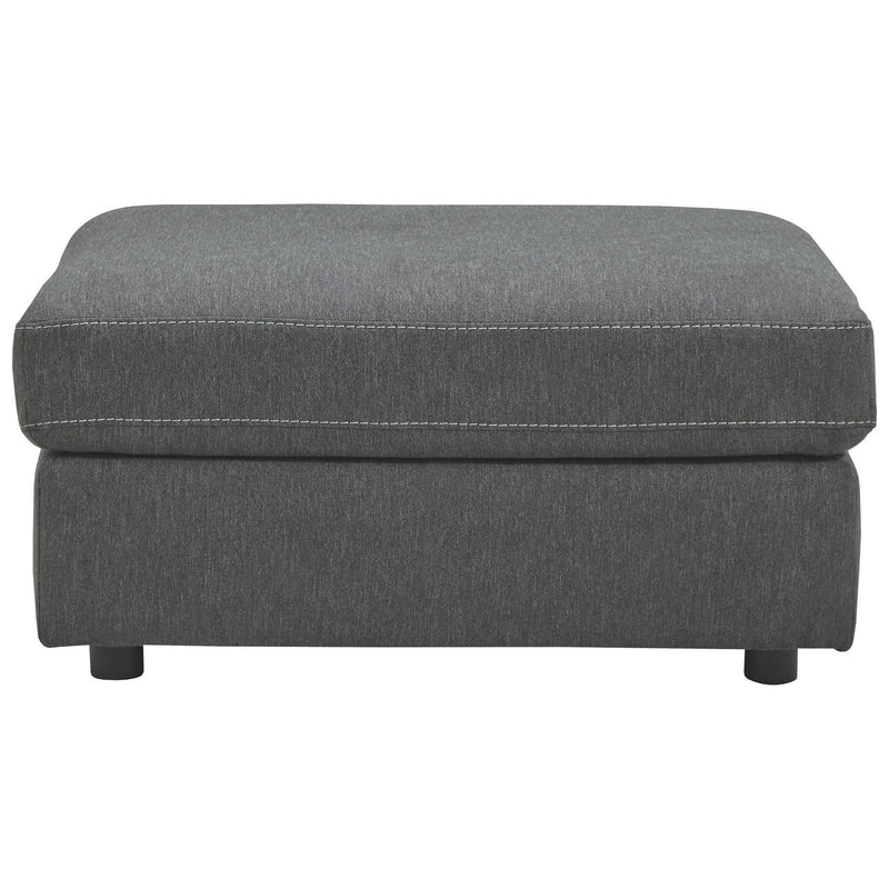 Candela - Charcoal - Oversized Accent Ottoman-Washburn's Home Furnishings