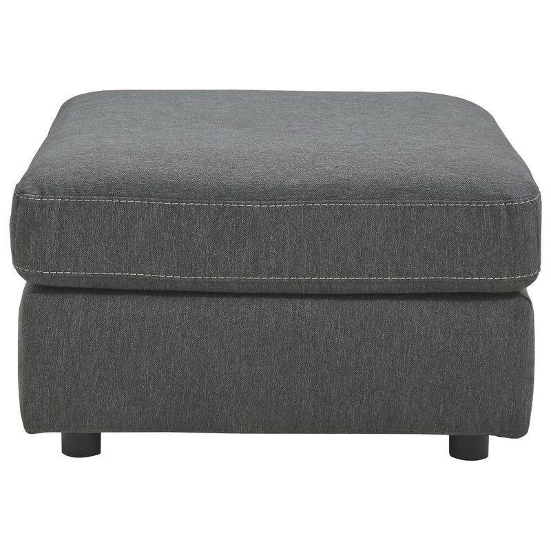 Candela - Charcoal - Oversized Accent Ottoman-Washburn's Home Furnishings