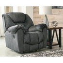 Capehorn - Granite - Rocker Recliner-Washburn's Home Furnishings