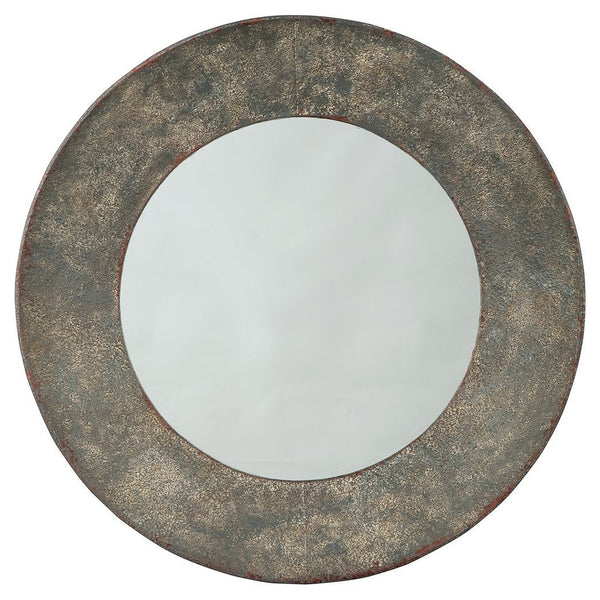 Carine - Gray - Accent Mirror-Washburn's Home Furnishings